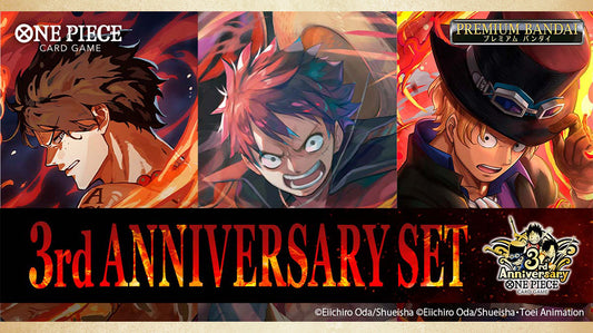One Piece Card Game - Japanese 3rd ANNIVERSARY SET *Preorder at 10% off*