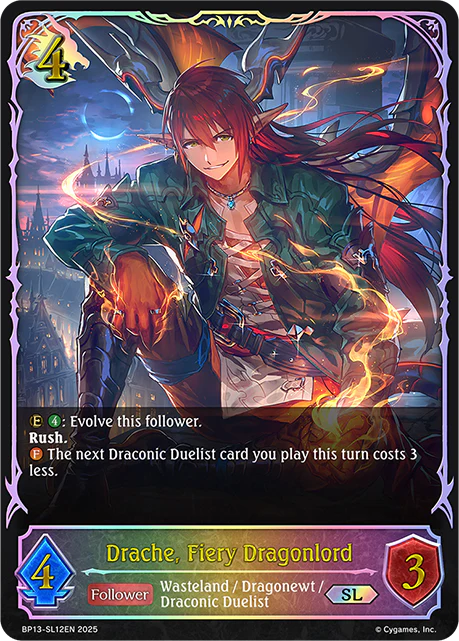 Drache, Fiery Dragonlord - BP-13: Worldreaver's Descent & Dominion of Darkness