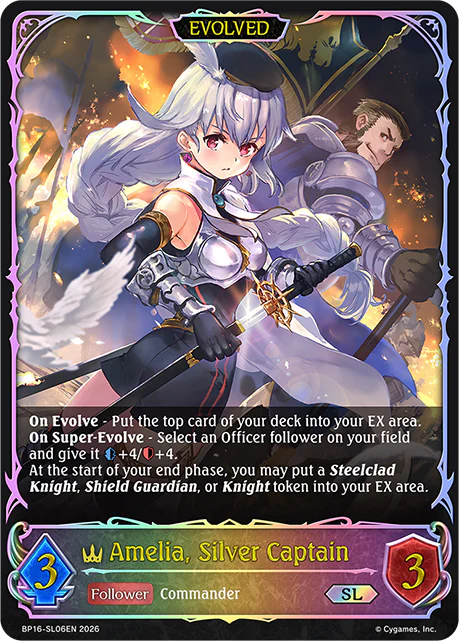 Amelia, Silver Captain (Evolved) - BP-16: New World Genesis