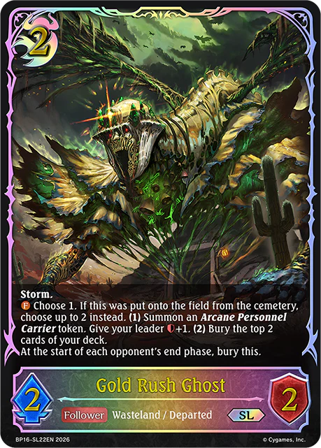 Gold Rush Ghost - BP-16: New World Genesis