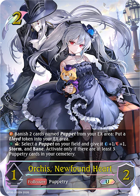 Orchis, Newfound Heart - BP-16: New World Genesis