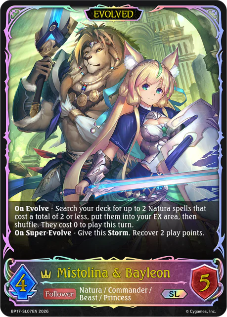 Mistolina & Bayleon (Evolved) - BP-17: Convergent Destinies