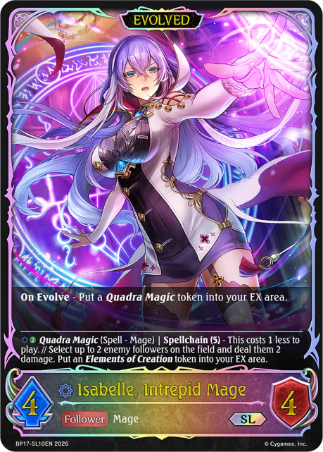 Isabelle, Intrepid Mage (Evolved) - BP-17: Convergent Destinies