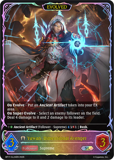 Yuwan, Dimensional Avenger (Evolved) - BP-17: Convergent Destinies