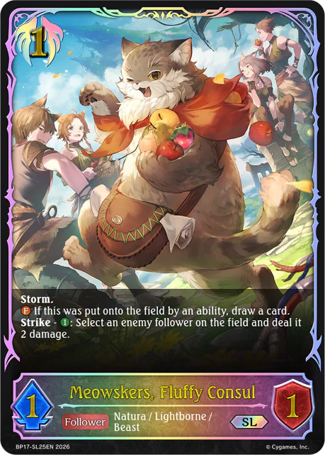 Meowskers, Fluffy Consul - BP-17: Convergent Destinies