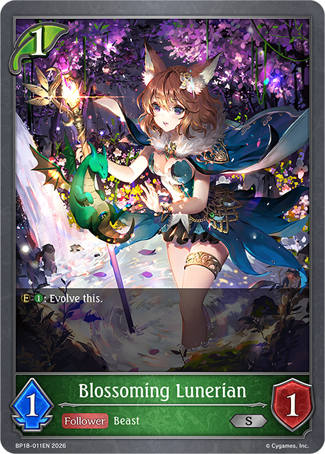 Blossoming Lunerian - BP-18: Neometropolis