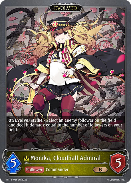 Monika, Cloudhall Admiral (Evolved) - BP-18: Neometropolis