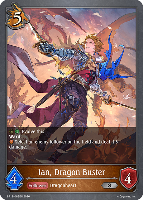 Ian, Dragon Buster - BP-18: Neometropolis