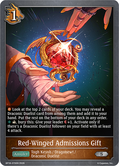 Red-Winged Admissions Gift - BP-18: Neometropolis