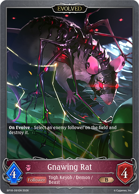 Gnawing Rat (Evolved) - BP-18: Neometropolis
