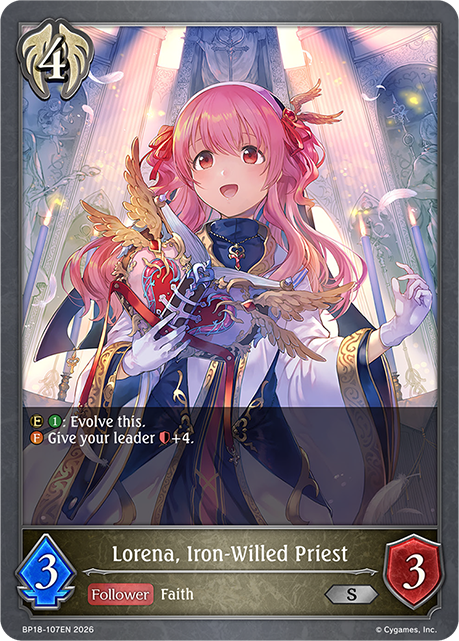 Lorena, Iron-Willed Priest - BP-18: Neometropolis