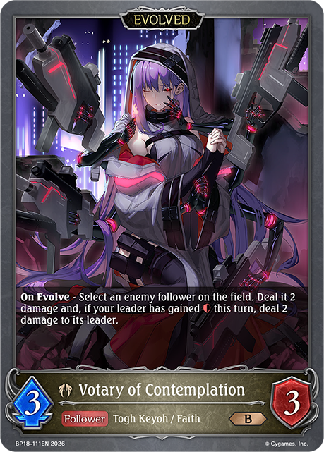 Votary of Contemplation (Evolved) - BP-18: Neometropolis
