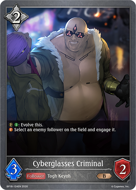 Cyberglasses Criminal - BP-18: Neometropolis