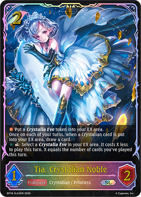 Tia, Crystalian Noble - BP-18: Neometropolis