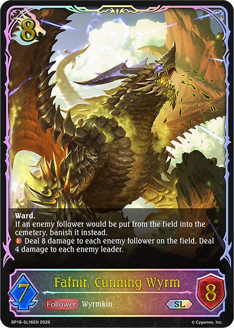 Fafnir, Cunning Wyrm - BP-18: Neometropolis