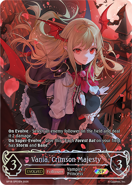 Vania, Crimson Majesty (Evolved) - BP-18: Neometropolis
