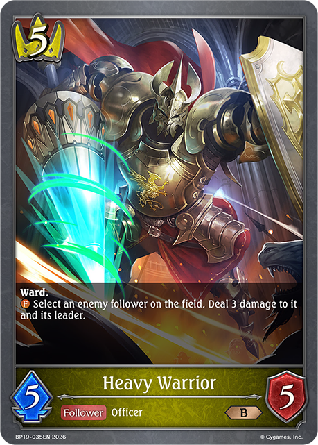Heavy Warrior - BP-19/20: Eightfold Retribution & Omens and Heirs