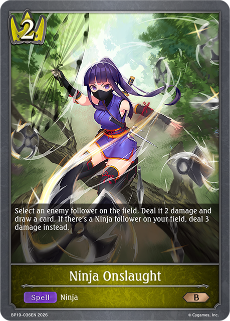 Ninja Onslaught - BP-19/20: Eightfold Retribution & Omens and Heirs