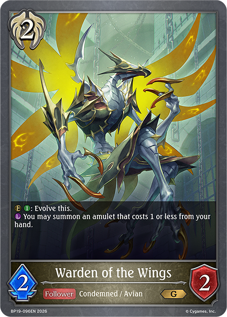 Warden of the Wings - BP-19/20: Eightfold Retribution & Omens and Heirs