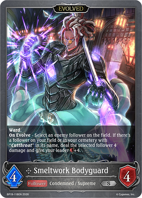 Smeltwork Bodyguard (Evolved) - BP-19/20: Eightfold Retribution & Omens and Heirs