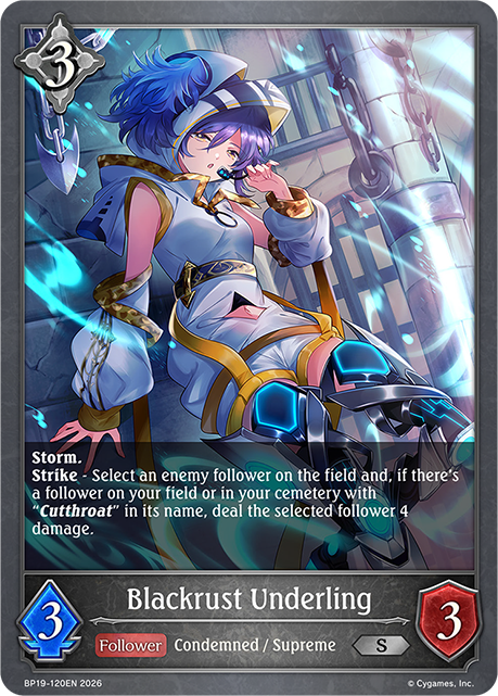 Blackrust Underling - BP-19/20: Eightfold Retribution & Omens and Heirs