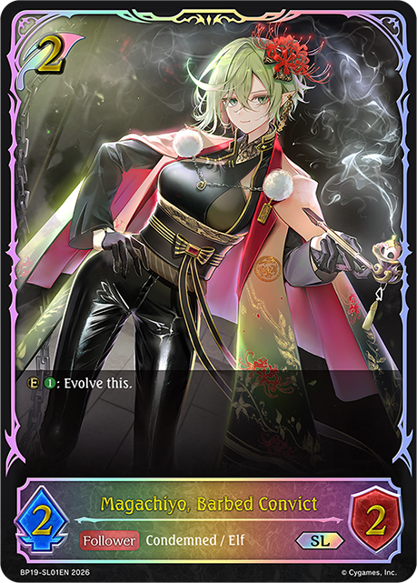 Magachiyo, Barbed Convict - BP-19/20: Eightfold Retribution & Omens and Heirs