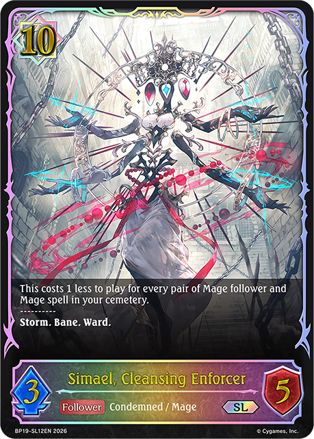 Simael, Cleansing Enforcer - BP-19/20: Eightfold Retribution & Omens and Heirs