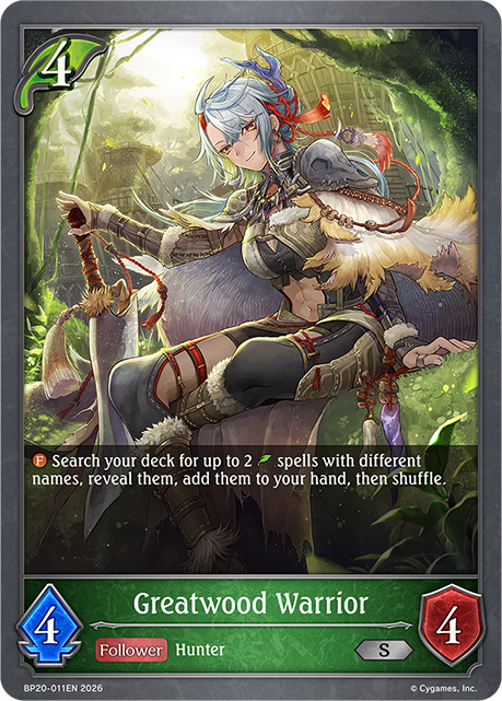 Greatwood Warrior - BP-19/20: Eightfold Retribution & Omens and Heirs