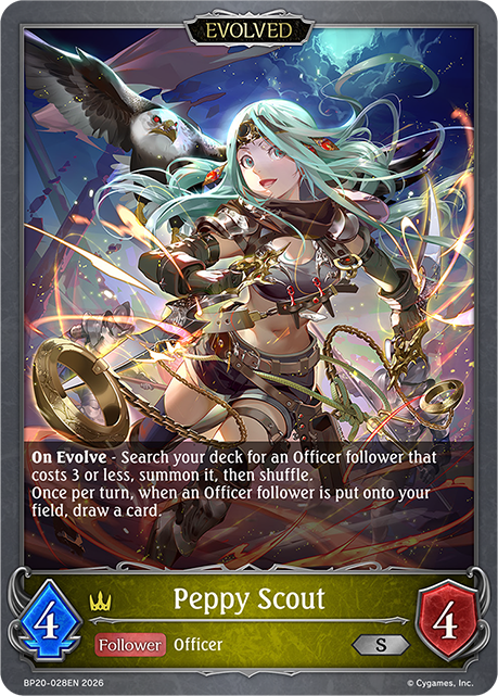 Peppy Scout (Evolved)- BP-19/20: Eightfold Retribution & Omens and Heirs