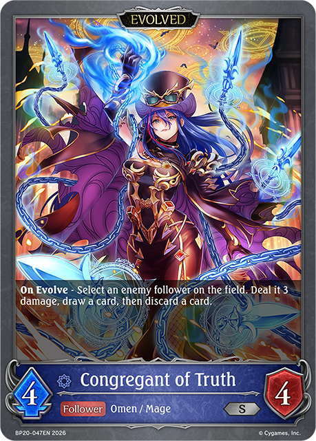 Congregant of Truth (Evolved) - BP-19/20: Eightfold Retribution & Omens and Heirs