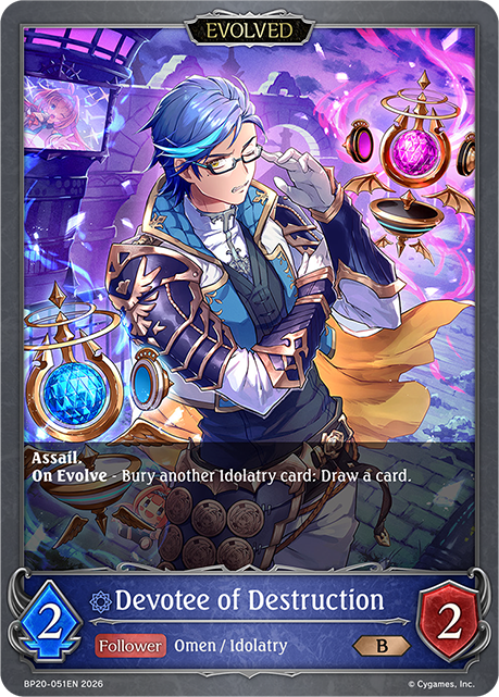 Devotee of Destruction (Evolved) - BP-19/20: Eightfold Retribution & Omens and Heirs