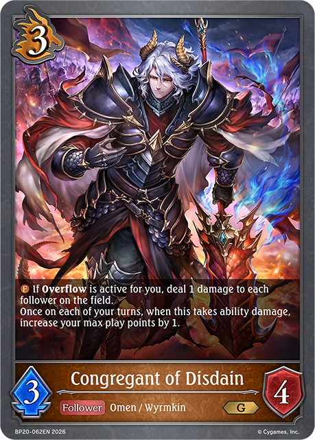 Congregant of Disdain - BP-19/20: Eightfold Retribution & Omens and Heirs