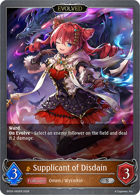 Supplicant of Disdain (Evolved) - BP-19/20: Eightfold Retribution & Omens and Heirs