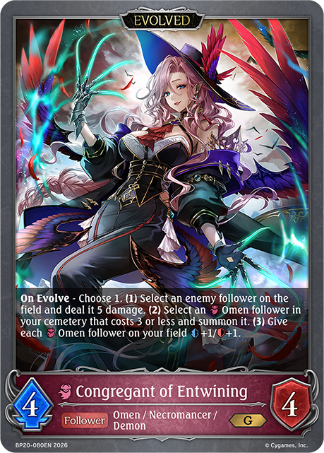 Congregant of Entwining (Evolved) - BP-19/20: Eightfold Retribution & Omens and Heirs