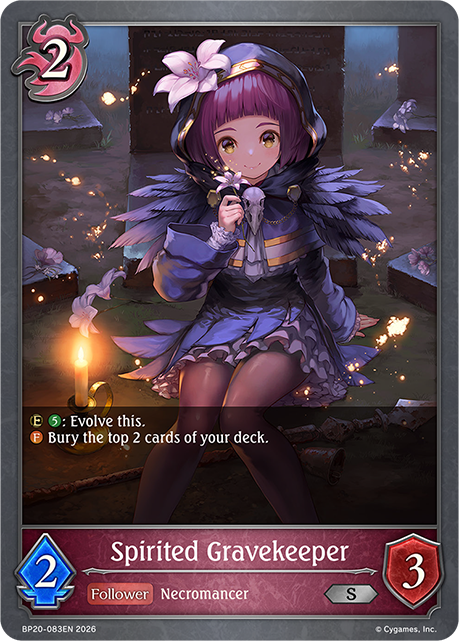 Spirited Gravekeeper - BP-19/20: Eightfold Retribution & Omens and Heirs