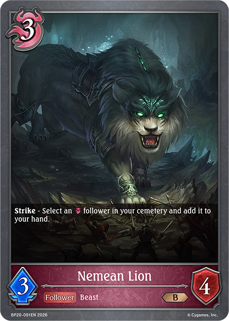 Nemean Lion - BP-19/20: Eightfold Retribution & Omens and Heirs