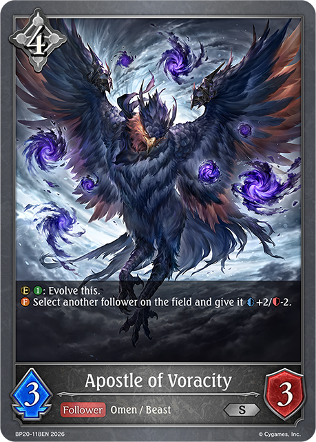 Apostle of Voracity - BP-19/20: Eightfold Retribution & Omens and Heirs