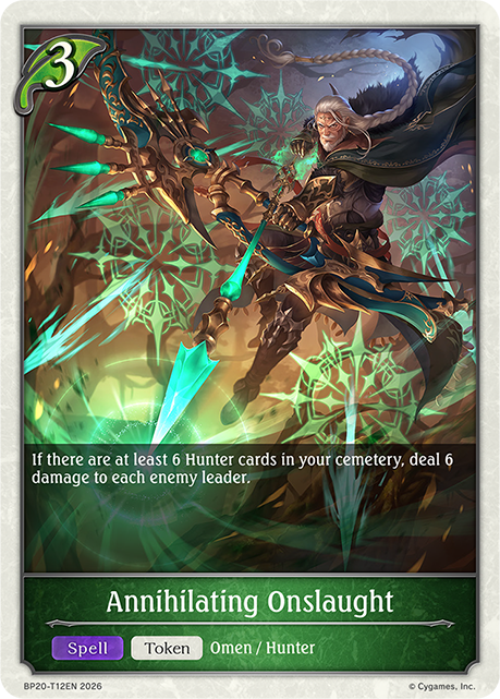 Annihilating Onslaught - BP-19/20: Eightfold Retribution & Omens and Heirs