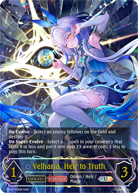 Velharia, Heir to Truth (Evolved) - BP-19/20: Eightfold Retribution & Omens and Heirs