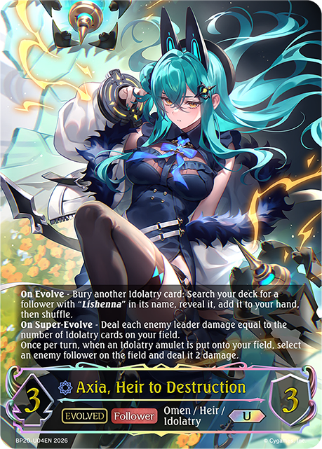 Axia, Heir to Destruction (Evolved) - BP-19/20: Eightfold Retribution & Omens and Heirs