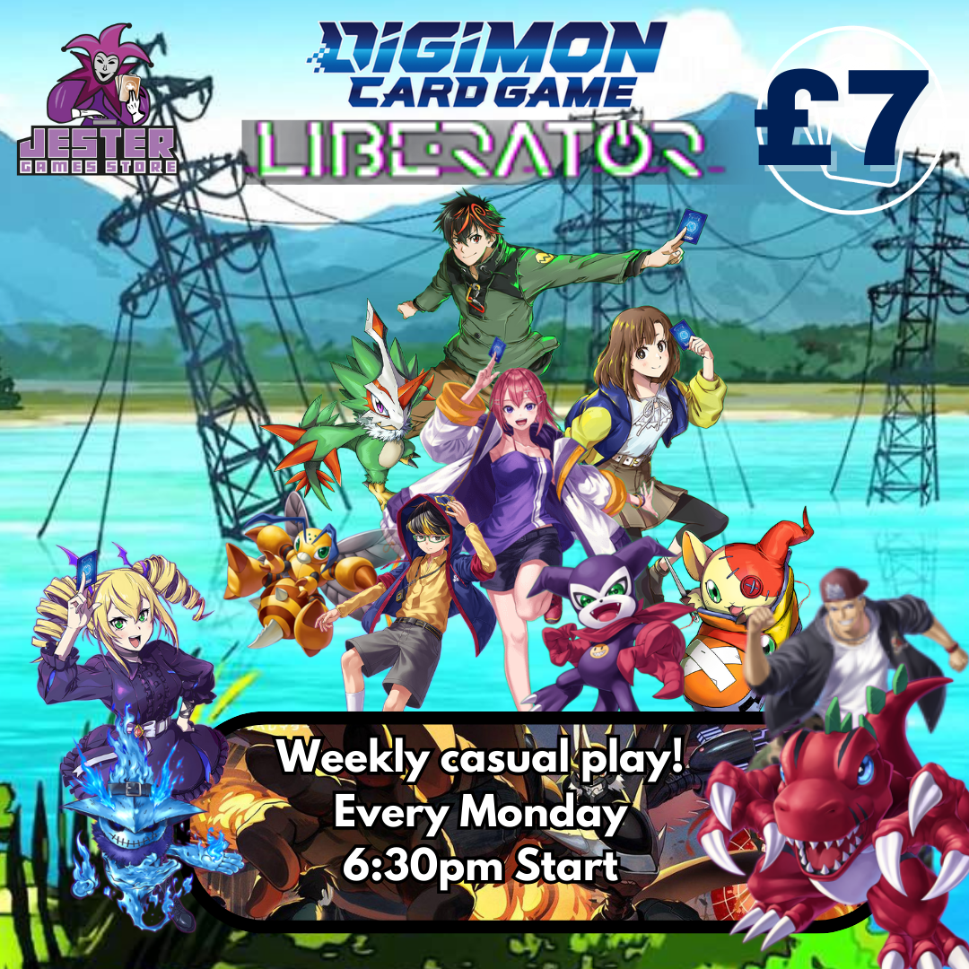 Digimon Card Game Monday Hobby League.