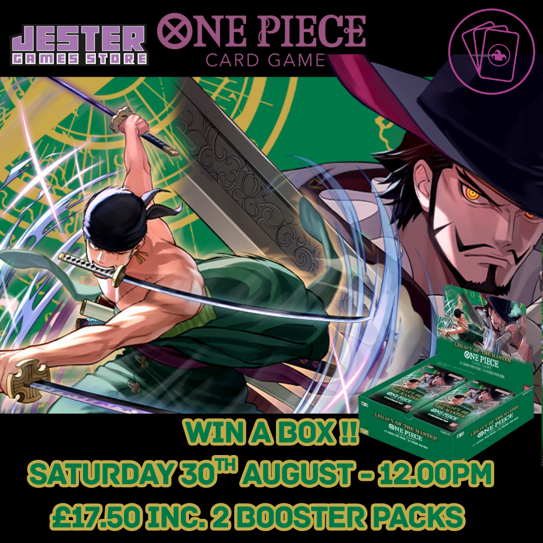One Piece OP12 Legacy of the Master Win a Box