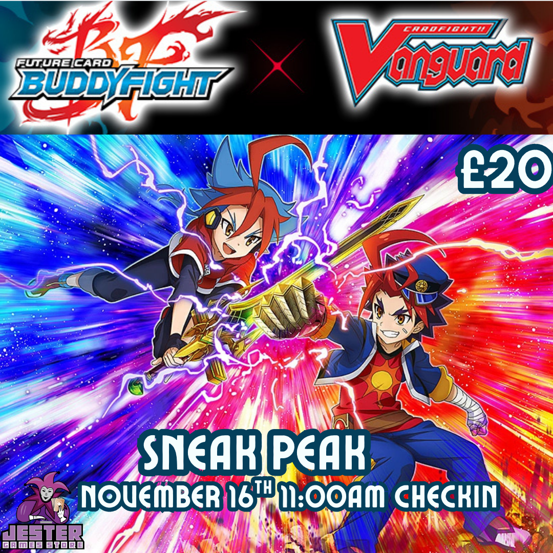Cardfight Vanguard X FutureCard Buddyfight Collaboration Set Sneak Peak