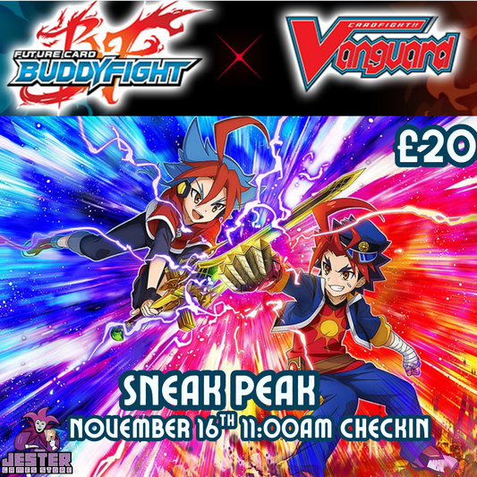 Cardfight Vanguard X FutureCard Buddyfight Collaboration Set Sneak Peak