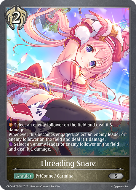 Threading Snare - CP-4: Princess Connect! RE: Dive