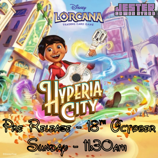 Hyperia City Pre Release 18/10