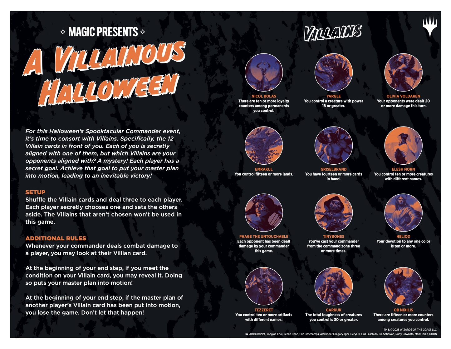 Spider-Man: A villainous Halloween