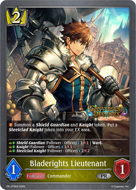 Shadowverse Evolve Convergent Destinies 8 pack Sealed Release Event