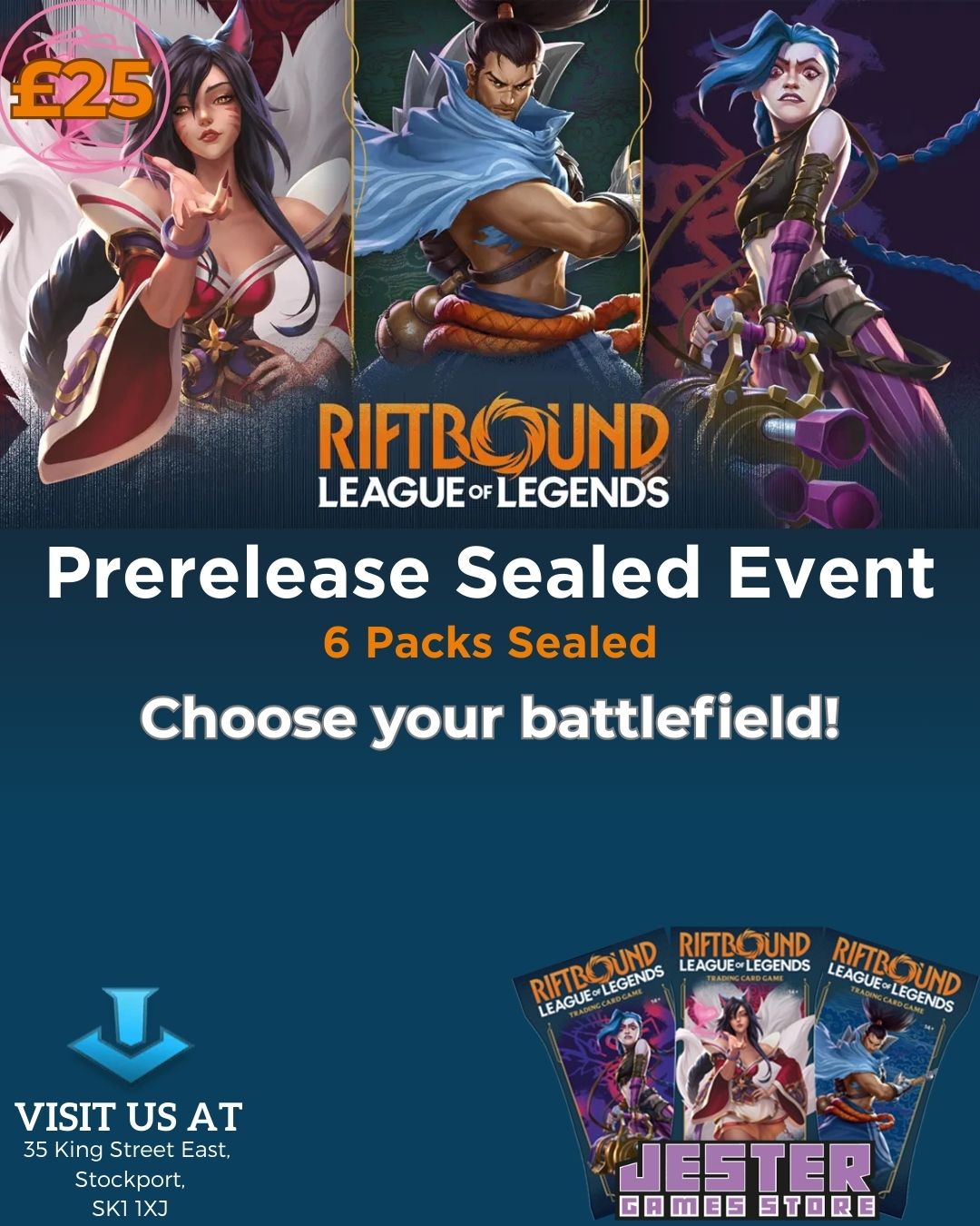 RiftBound: Origins release event!