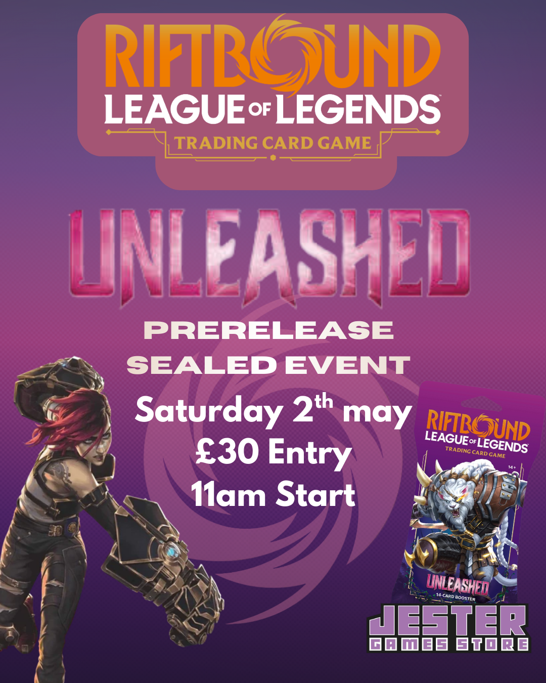 Riftbound Unleashed Pre-Release Event